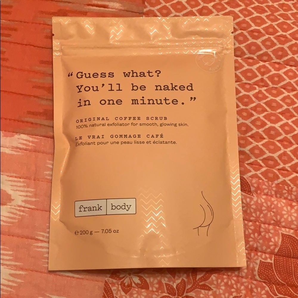 Frank Body original coffee scrub